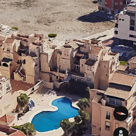Apartamento De Tres Habitaciones A 3 Minutos De La Playa Para 6 Personas Roquetas de Mar Exterior photo